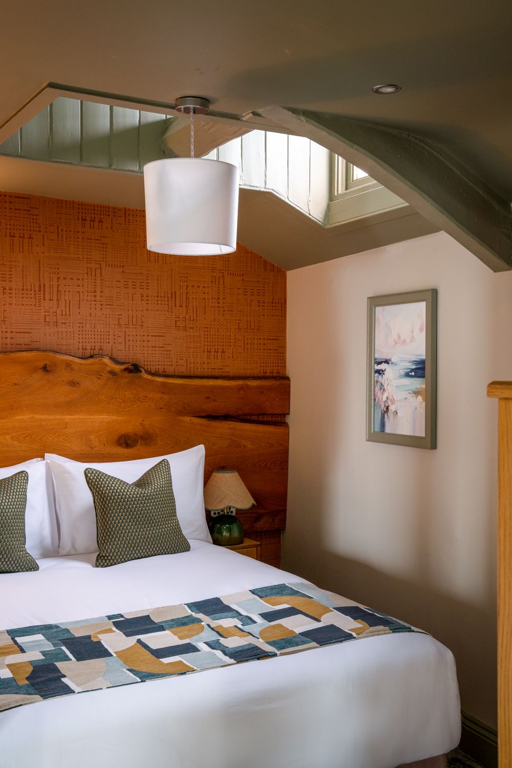 cosy double bedroom at the royal oak