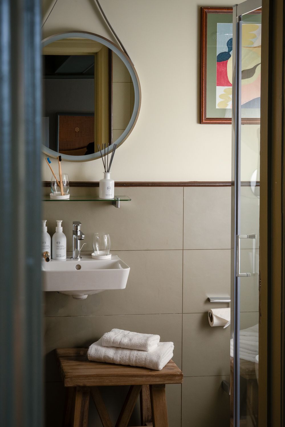bathroom in a signature room