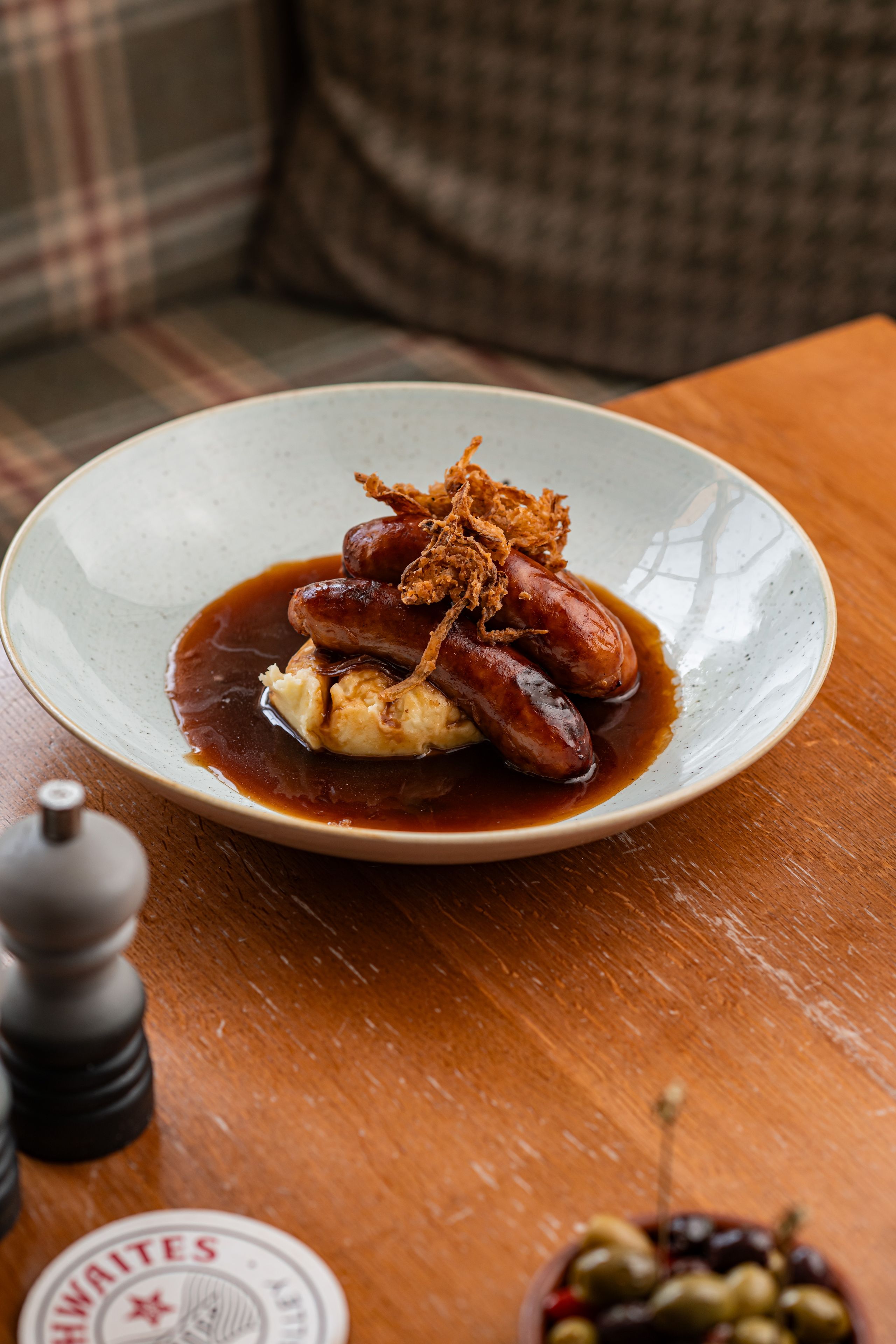 sausage and mash
